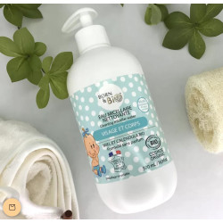 Eau Micellaire Nettoyante pour Bébé  500ml - Certifiée bio - Born to Bio